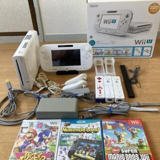 【ネット決済・配送可】Wiiuスポーツプレミアムタイプ+ソフト3...