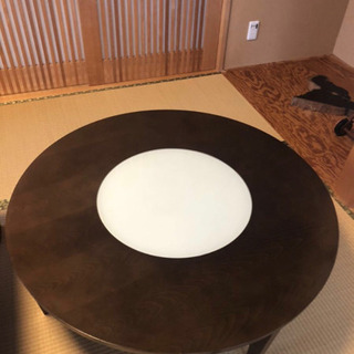 【ネット決済】円卓 座卓 テーブル 食卓