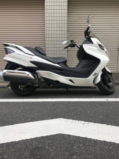 スカイウェイブ 250cc CJ44A、自賠責R3年9/8まで付いてます。グリップ スカイウェイブ 250cc CJ44A、自賠責R3年9/8まで付いてます。グリップ