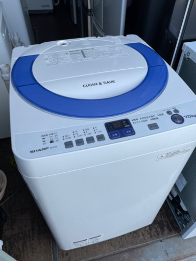 No.826 SHARP 7kg洗濯機　2014年製　近隣配送無料