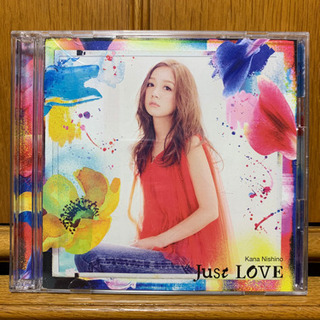 【受渡先決定】西野カナ Just LOVE 差し上げます。