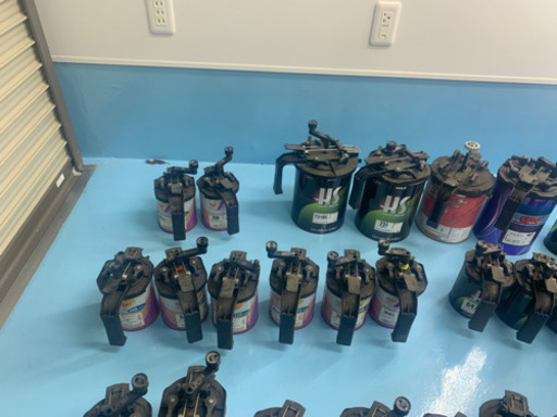 引き取り限定 自動車鈑金塗装 塗料 一式 大日本塗料