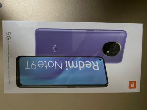【未開封】Redmi Note 9T 5G SIMフリー 新品、未開封 Xiaomi Redmi Note 9T 5G SIMフリー