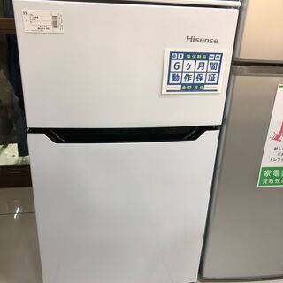 6か月間動作保証付　Hisense　2ドア冷蔵庫　93L【トレファク南柏店】 6か月間動作保証付 Hisense 2ドア冷蔵庫 93L【トレファク南柏店】