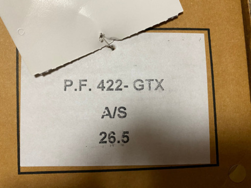 アウトドアシューズ　SIRIO PF 422-GTX.  26.5cm
