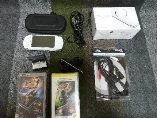 PSP3000 ワンセグアンテナ　ソフト　バッテリ新品交換済