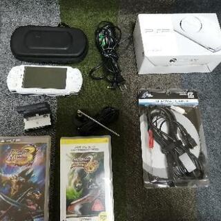 PSP3000 ワンセグアンテナ　ソフト　バッテリ新品交換済