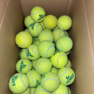 【ネット決済・配送可】テニスボール　60球　内開封済み未使用10球