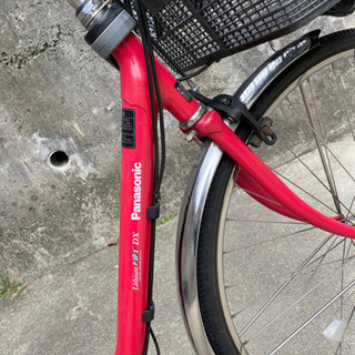 電動自転車 パナソニック vivi DX 後ろタイヤ新品交換済み バッテリー2