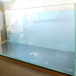 120×45×45 フレームレス大型水槽（オールガラス）