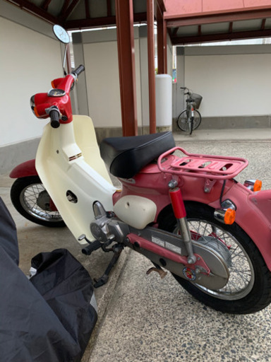 可愛らしいホンダ リトルカブ（4速 セル付き） 中古