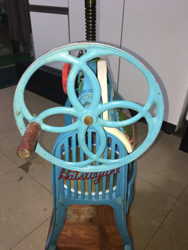 かき氷削り機 初雪 レトロ