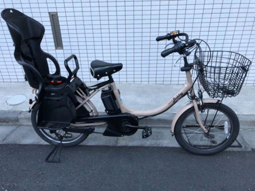ヤマハ  パスバビー XL  2016年 12.8AH マカロンラテ  20インチ 電動自転車 3人乗り