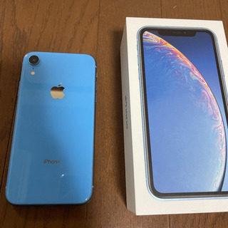 【ネット決済・配送可】iPhone XR ブルー　64GB