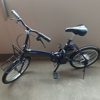[4か月使用]　電動自転車　TRANS MOBILLY E-BASIC（トランスモバイリー イーベーシック）20インチ 変速なし