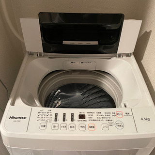 【ネット決済】洗濯機　Hisense HW-T45C