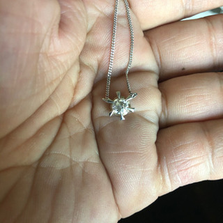 ダイヤネックレス D0.5ct 4.1g pt900/pt850 1粒