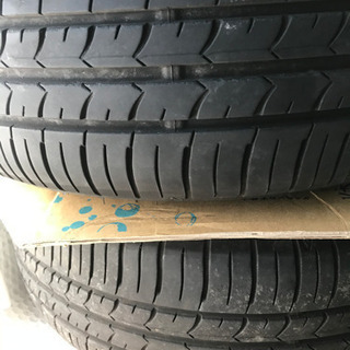 値下げしましたので早めによろしくお願いします。165/55R14 6J +45 ４本　軽カスタムカー ちょい引っ張り！　鉄チン スチール デイトナ風　ラパン　履いて居ました。