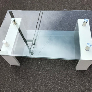 ガラステーブル　リビングテーブル　座卓テーブル　ローテーブル