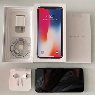 【ネット決済】【美品】iphoneX 256GB docomo ...