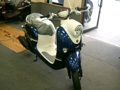 現在入手困難！即納可能！値下げ中！ＹＡＭＡＨＡ４サイクルビーノ！新車格安販売中！１台限りのブルー！