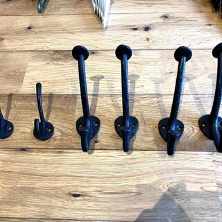 壁掛けアイアンフック 6点セット Kkkkk65 代官山の家庭用品 その他 の中古あげます 譲ります ジモティーで不用品の処分