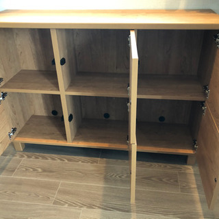 国産-新品-組立済-Lowyaの可愛いキャビネット-2個