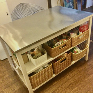 引っ越し処分】値下できません 美品 ニトリ キッチンワーク  