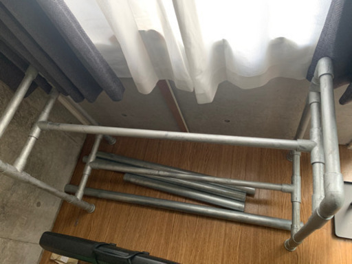 塩ビパイプ金属風塗装mdf塗装 Hm 阿佐ケ谷の収納家具 棚 シェルフ の中古あげます 譲ります ジモティーで不用品の処分