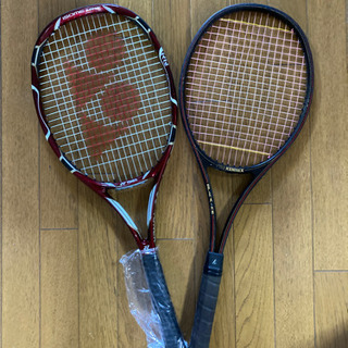 硬式テニスラケット２本