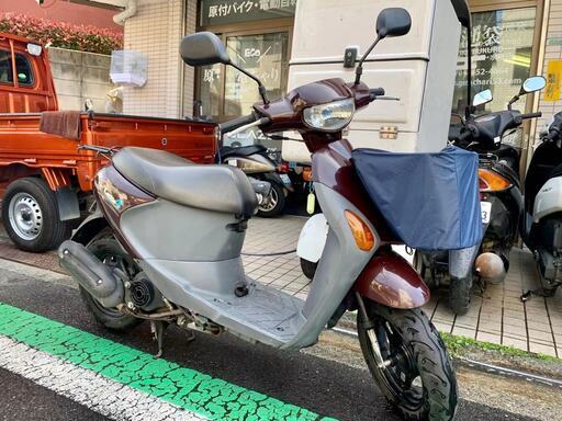 東京大塚発スズキ・レッツ4 CA45A現役バイク自賠責付き可能整備点検済み試乗大歓迎！