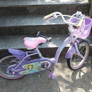 【ネット決済】プリンセスソフィア　自転車　14インチ
