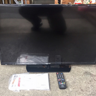 ◇美品◇SHARP AQUOS 32V型 液晶テレビ 2017年製 リモコン+アンテナ