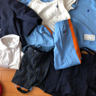 ☆習志野みのり幼稚園☆制服・バックセット（長袖体操服：おまけ）
