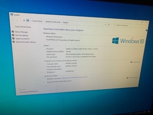 デスクトップパソコン Intel core i 5 gaming pc with full set