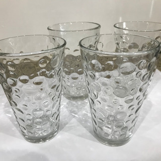【ネット決済】水玉ガラスグラス