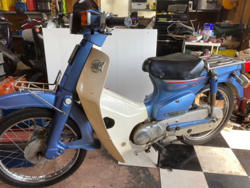 昭和レトロ　カブ　スーパーカブ50 スーパーカスタム