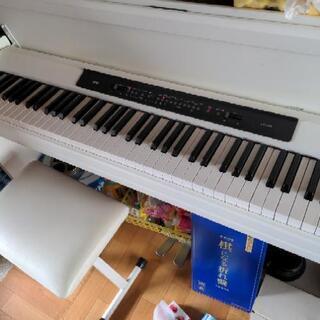 安 【引渡者決定】【動作品】コルグ KORG LP-350 WH 電子ピアノ エレピ