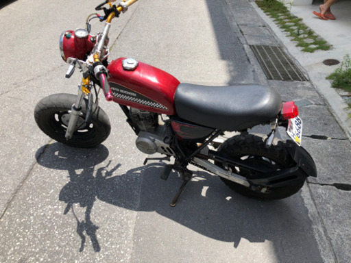 エイプ50登録80cc