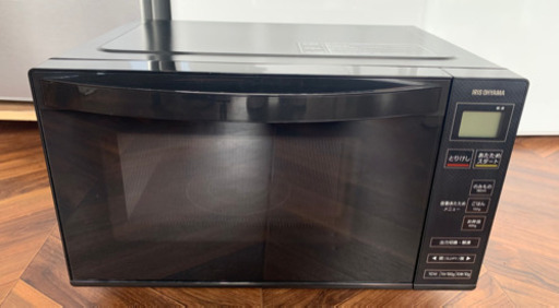 ★中古品　アイリスオーヤマ　電子レンジ　2019年製