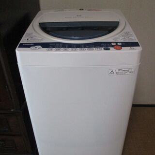 東芝 TOSHIBA AW-60GK-W  簡易乾燥機能付き洗濯...