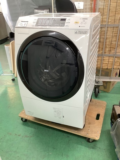 安心の6ヶ月保証付！！ Panasonic　10kgドラム式洗濯乾燥機　NA-VX3800L  2017年製