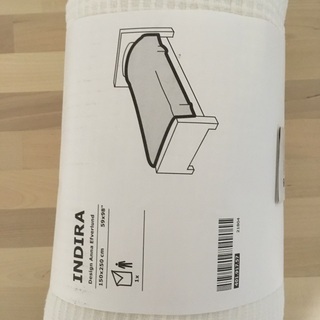 【ネット決済】新品　未使用　IKEA ベッドカバー　Indira 