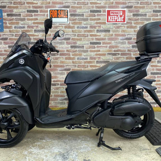 【超極上！低走行8,750kmキズ無し！新車と変わらぬ驚きの綺麗さ♪】 トリシティ155 ABS 絶好調美車 Rボックス付 【動画有】検) ADV NMAX PCX 超極上！低走行8,750kmキズ無し！新車と変わらぬ驚きの綺麗さ