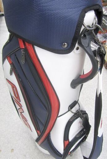 PING キャディバッグ ホワイト ネイビー PING - 【新品】PING ピン キャディバッグ ホワイト ネイビー