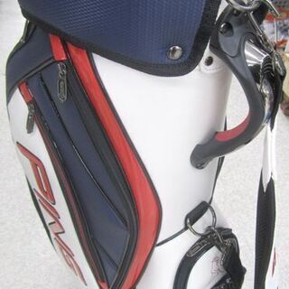 PING キャディバッグ ネイビー/ホワイト PING ゴルフバッグ