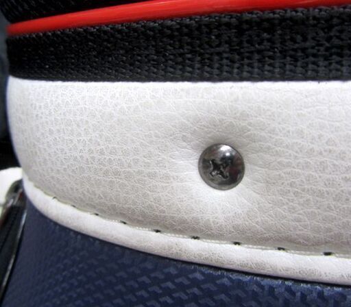 PING キャディバッグ ゴルフバッグ ネイビー/ホワイト ユニ