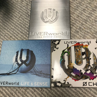 UVERworld  CD  DVD  3枚　中古