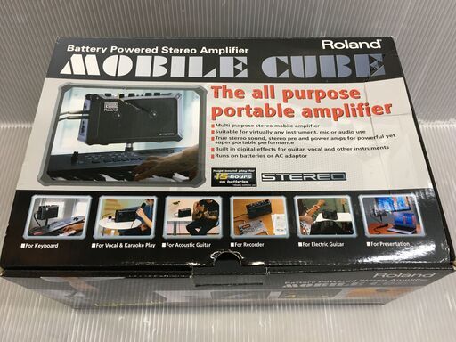 ローランド　MB-CUBE　ステレオモバイルアンプ　中古