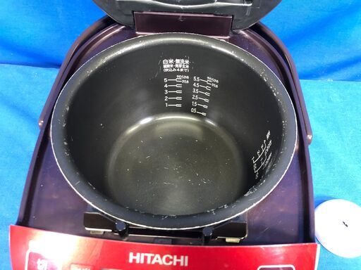 【動作保証あり】HITACHI 2018年 RZ-YV100M 圧力スチームIH式 5.5合炊き 炊飯器【管理KRK430】